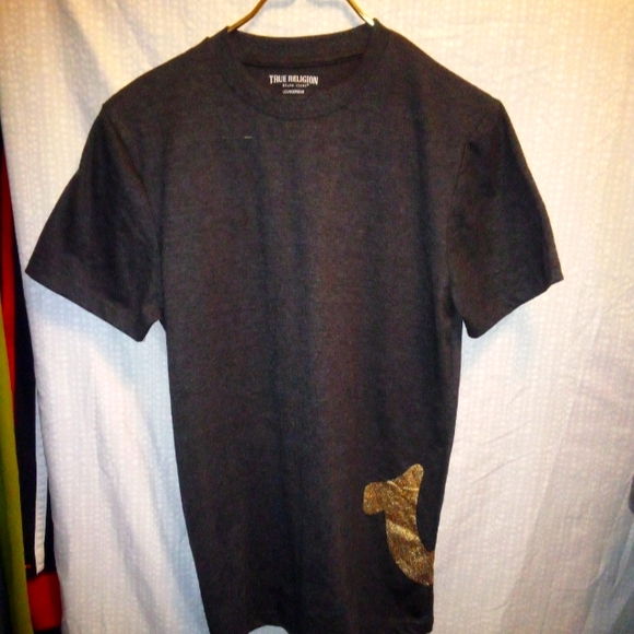 True Religion Crew~Neck Tee Shirt Size Small - Picture 3 of 13